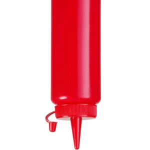 Pudelid külmade kastmete jaoks, HENDI, 0,2L, Punane, ⌀50x(H)177mm
