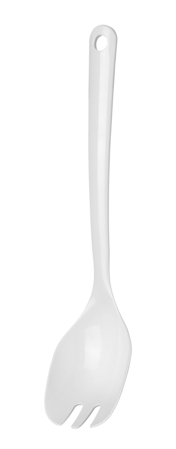 Melamiinist salatikahvel, HENDI, Valge, 305x65mm