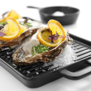 Ristkülikukujuline küpsetusplaat Little Chef - miniatuurne, HENDI, 320x162x(H)20mm