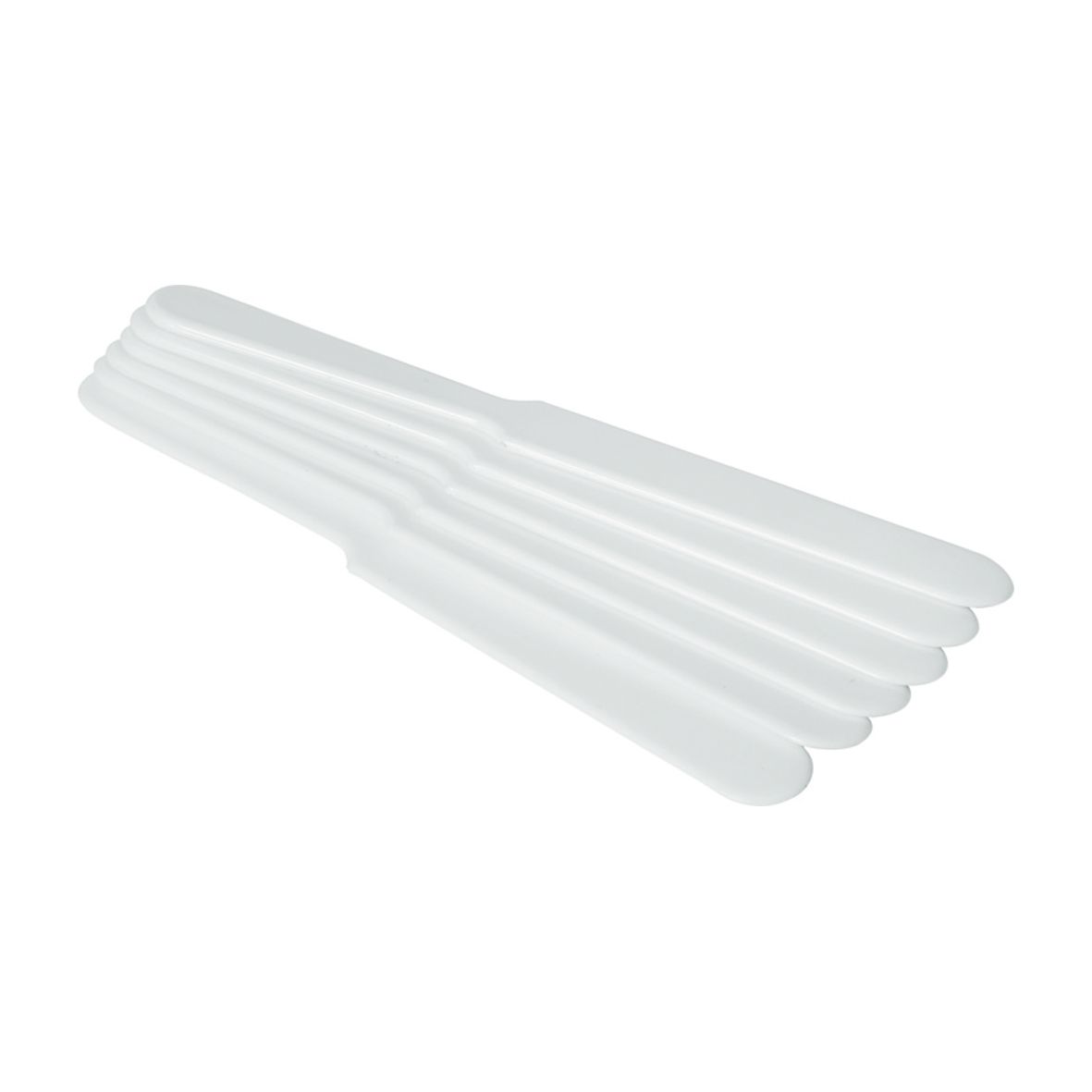 Spaatel õllevahu kogumiseks , BarUp, Valge, 6 tk., 235x26mm