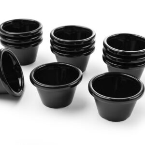 Ramekin-vorm, HENDI, 0,045L, Must, 12 tk., ⌀60x(H)35mm