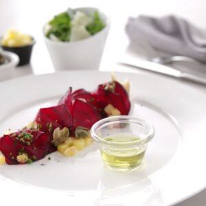 Ramekin-vorm, HENDI, 0,045L, Must, 12 tk., ⌀60x(H)35mm