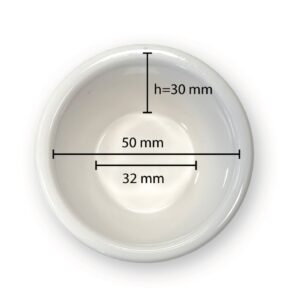 Ramekin-vorm, HENDI, 0,045L, Elevandiluu, 12 tk., ⌀60x(H)35mm