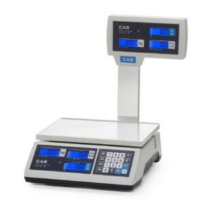 Loenduskaalud (sertifitseeritud) sambaga, 15 kg, CAS, 304x324x(H)419mm