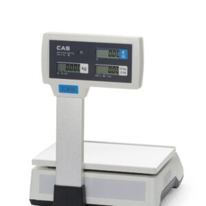Loenduskaalud (sertifitseeritud) sambaga, 15 kg, CAS, 304x324x(H)419mm