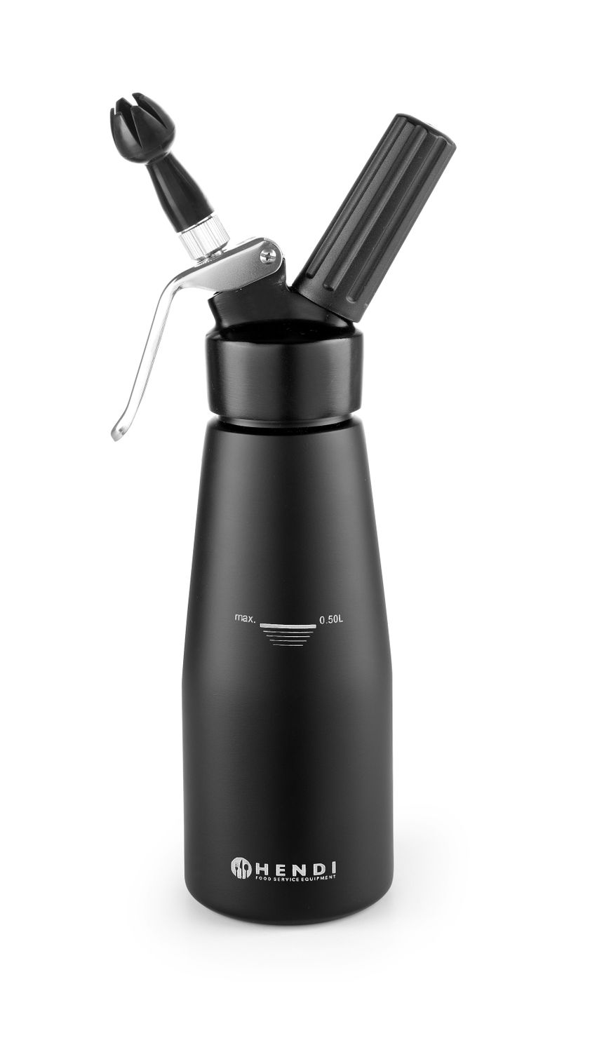 Kooresifoon, HENDI, Kitchen Line, 0,5L, Must, ⌀80x(H)260mm