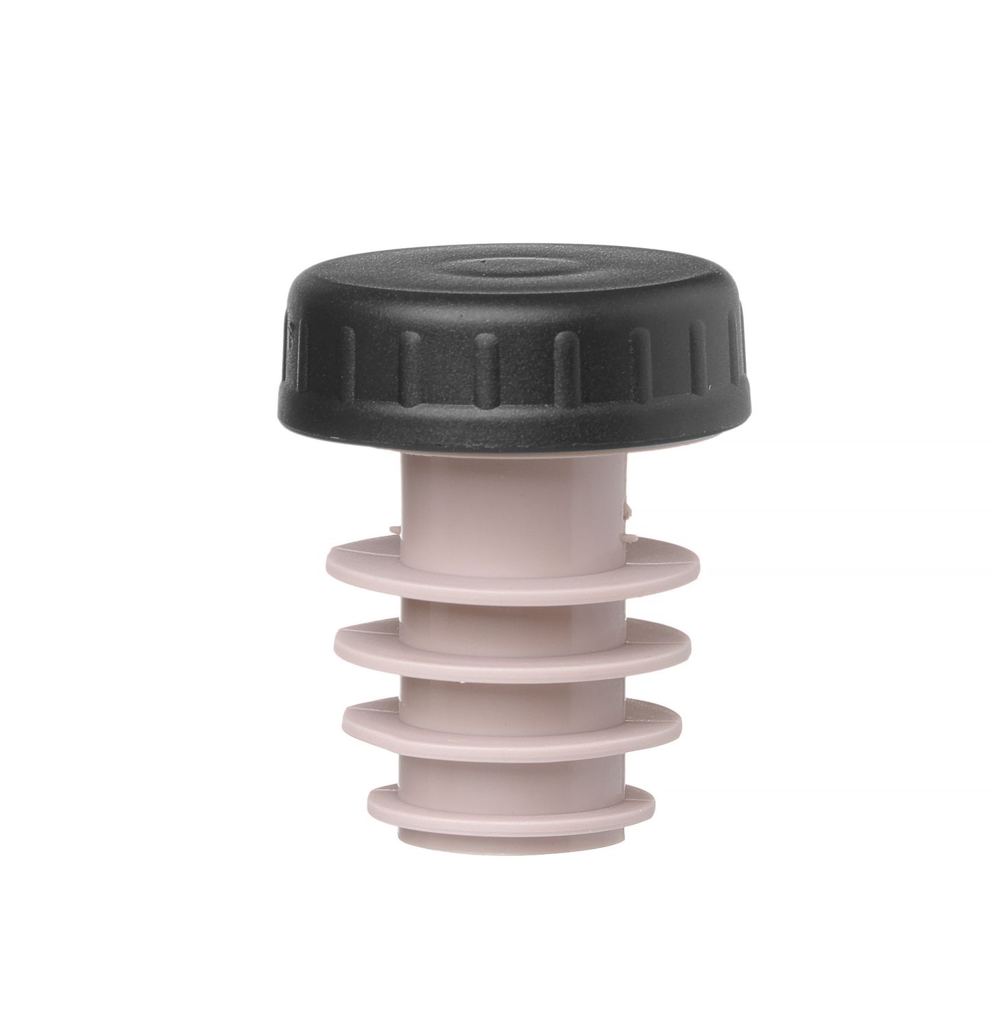 Keermega kork, BarUp, Must, 6 tk., ⌀30x(H)37mm