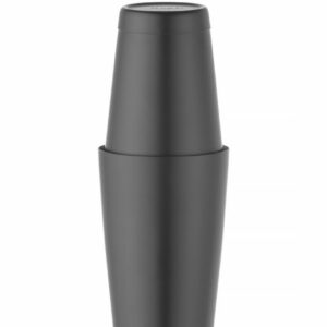 Tin-on-Tin Boston šeiker, BarUp, 0,8L, Must, ⌀90mm