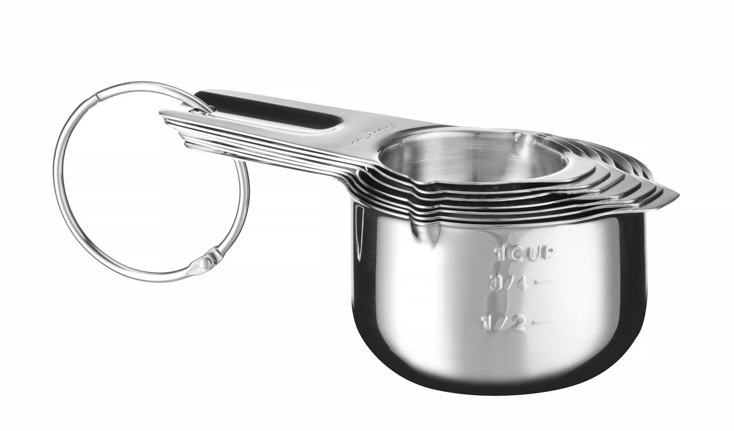 Mõõteklaas - 7 tk komplekt., HENDI, 140x85x(H)52mm