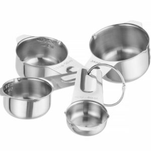 Mõõteklaas - 4 tk komplekt., HENDI, 135x80x(H)45mm