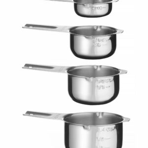 Mõõteklaas - 4 tk komplekt., HENDI, 135x80x(H)45mm