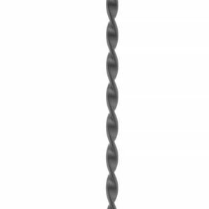 Baarilusikas koos muddleriga, BarUp, Must, 280x35mm