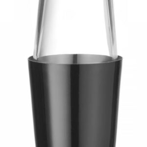 Boston šeiker, BarUp, 0,8L, Must, ⌀x(H)mm