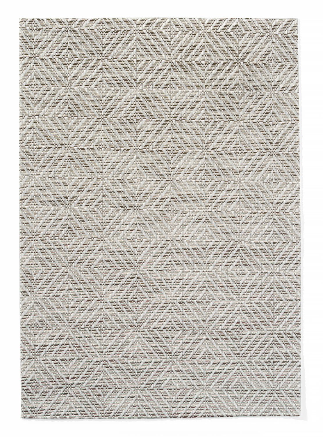 Lauakate, geomeetriline muster, HENDI, Hõbedane, 6 tk., 450x300mm