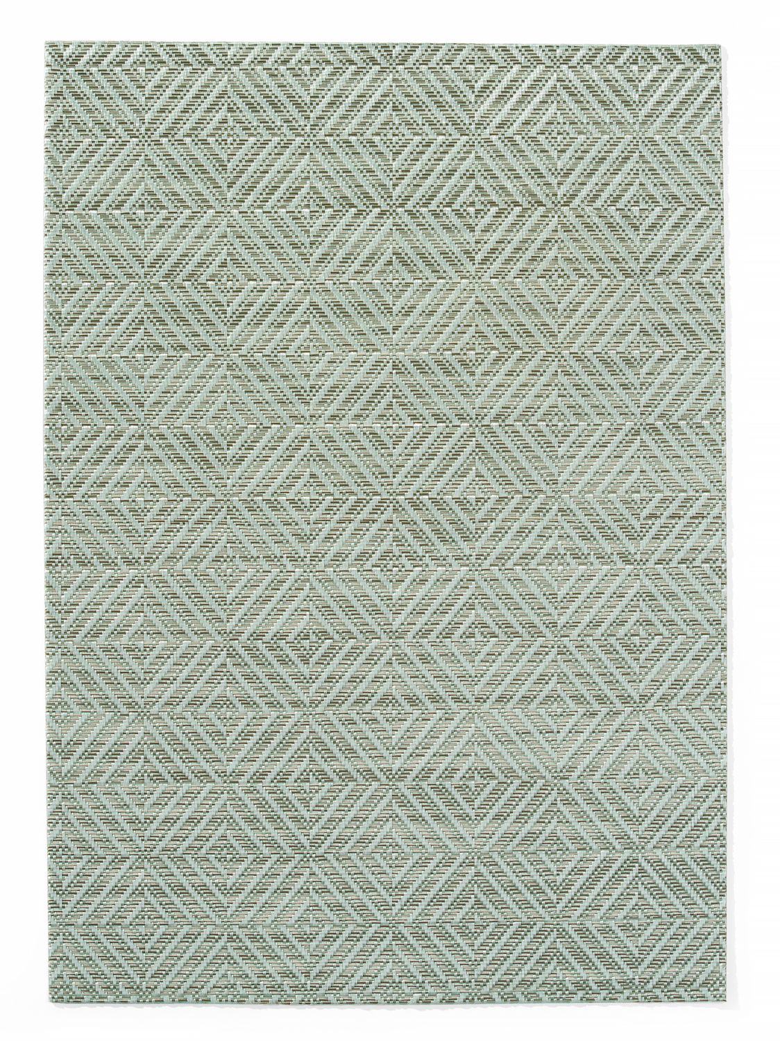 Lauakate, geomeetriline muster, HENDI, Roheline, 6 tk., 450x300mm