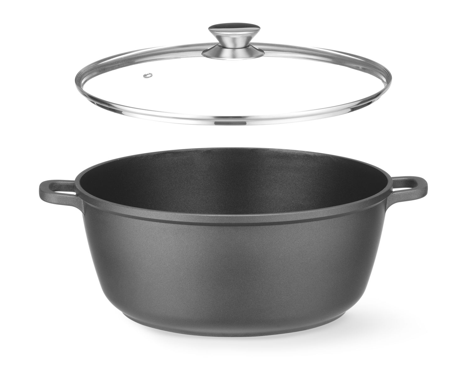 Mittenakkuva kattega haudevorm, HENDI, 7L, Must, 367x290x(H)122mm