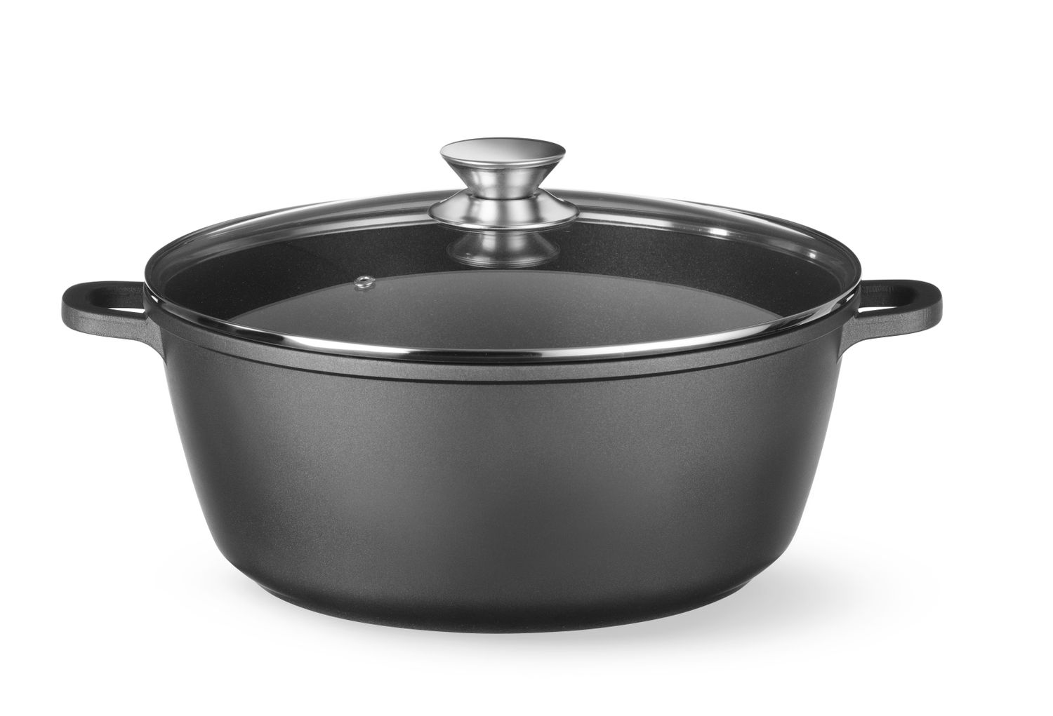 Mittenakkuva kattega haudevorm, HENDI, 7,5L, Must, 387x310x(H)130mm
