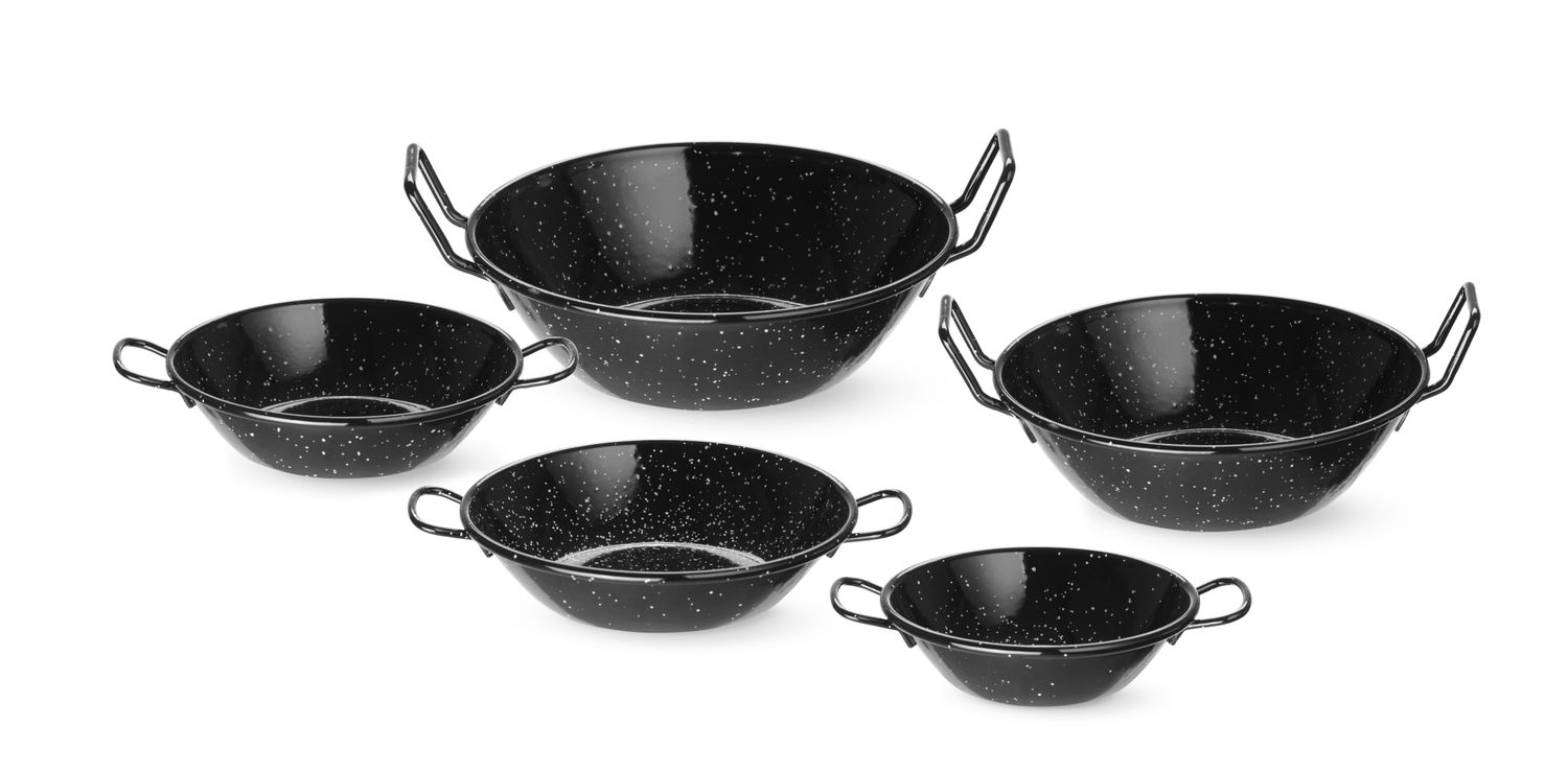 Emailkattega sügav pann, HENDI, 1,5L, ⌀245x(H)70mm
