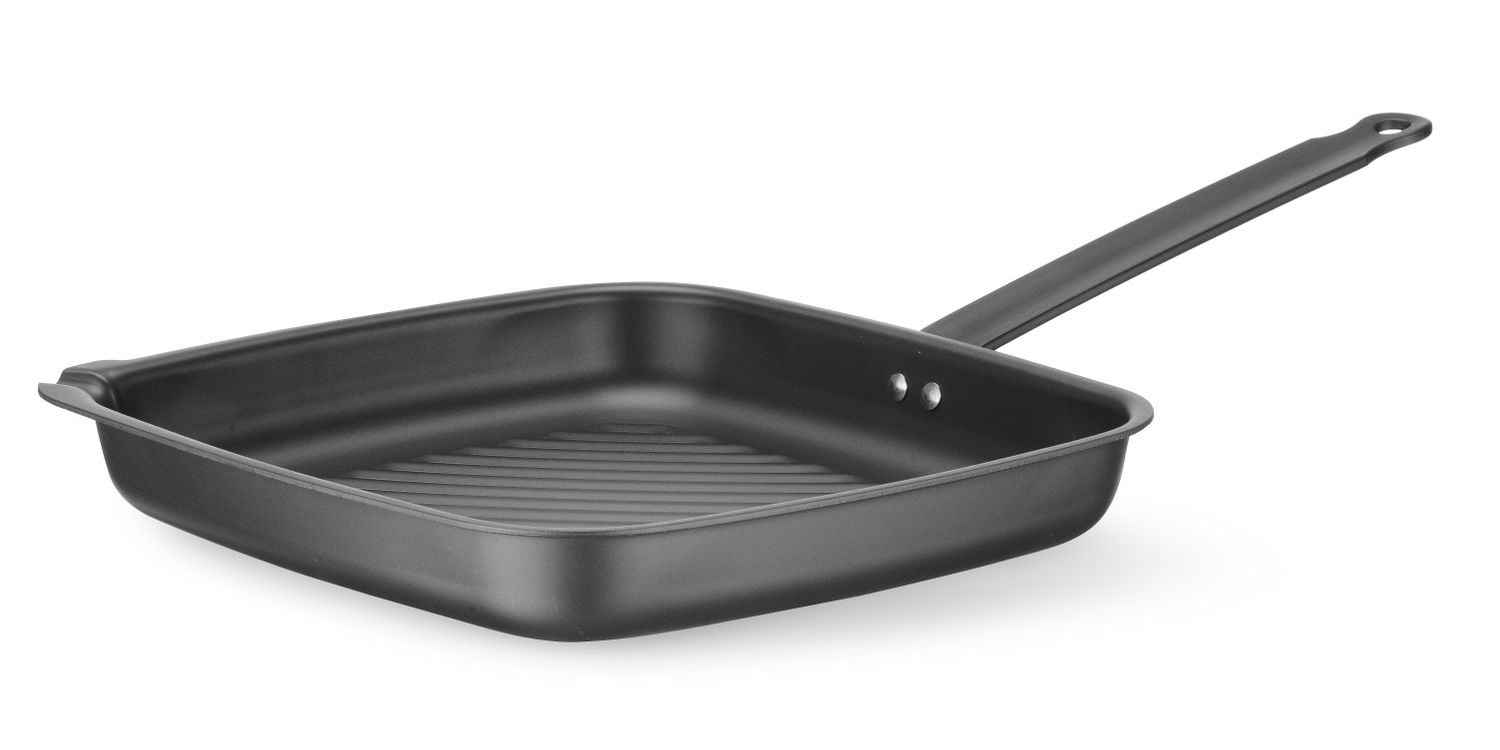 Grillpann, ruudukujuline, HENDI, 480x282x(H)80mm