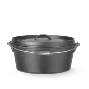 Valurauast pott, HENDI, 7,2L, Must, ⌀310x(H)130mm, Ümar