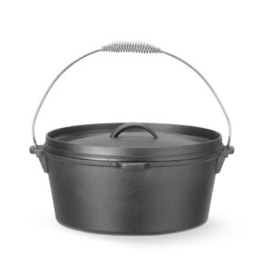 Valurauast pott, HENDI, 7,2L, Must, ⌀310x(H)130mm, Ümar
