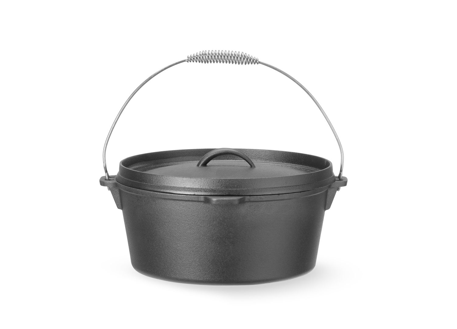 Valurauast pott, HENDI, 7,2L, Must, ⌀310x(H)130mm, Ümar