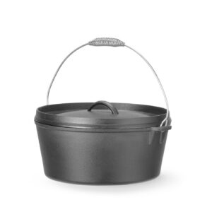 Valurauast pott, HENDI, 7,2L, Must, ⌀310x(H)130mm, Ümar