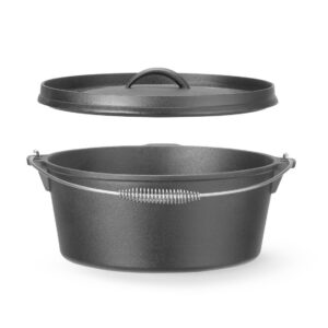 Valurauast pott, HENDI, 7,2L, Must, ⌀310x(H)130mm, Ümar