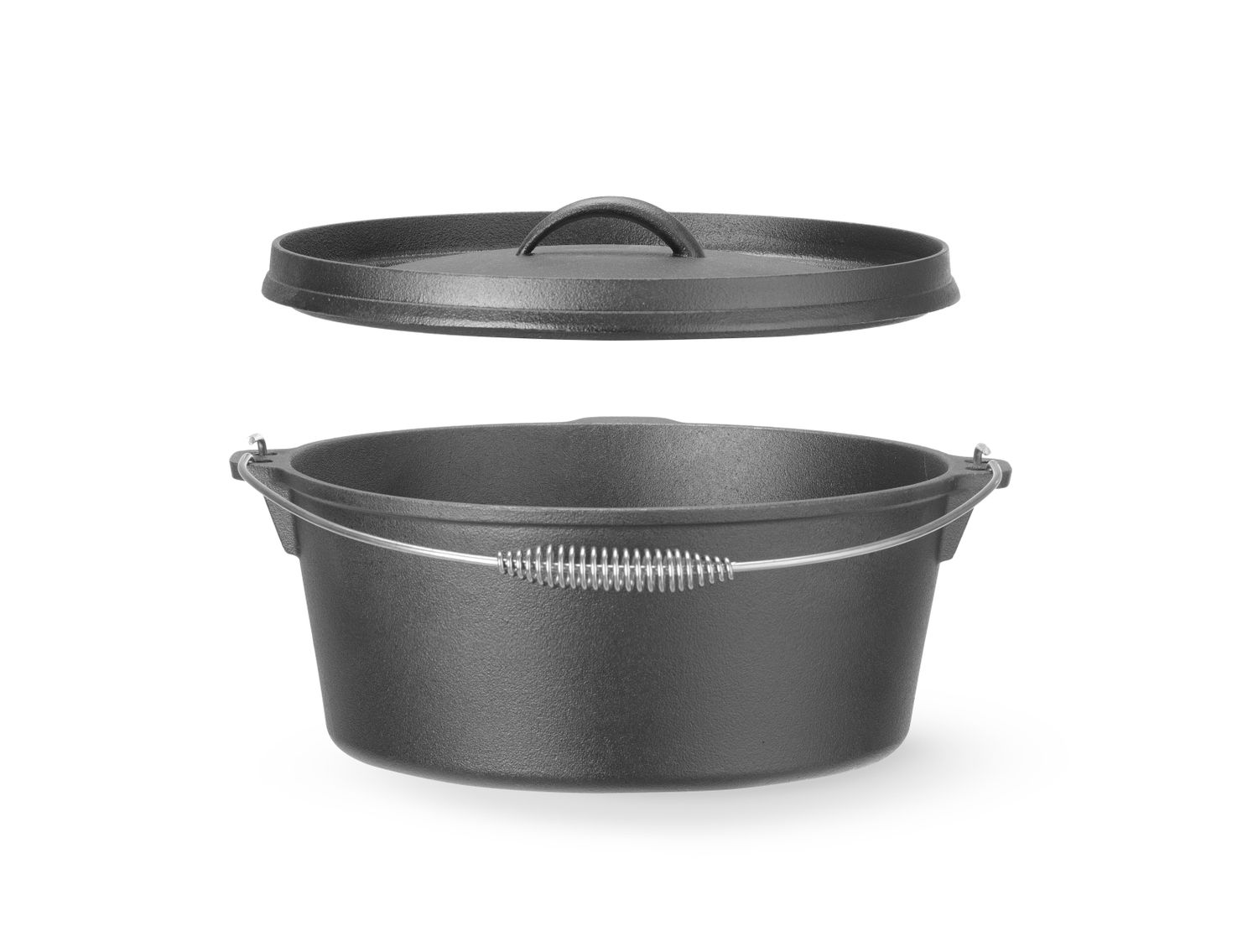 Valurauast pott, HENDI, 7,2L, Must, ⌀310x(H)130mm, Ümar - Image 4