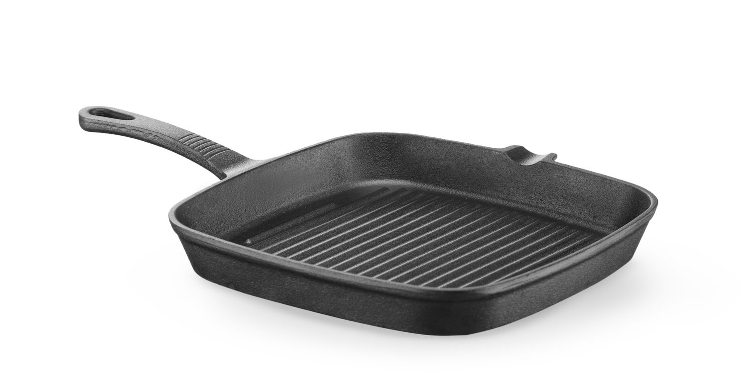 Malmist grillpann, HENDI, 230x230x(H)25mm