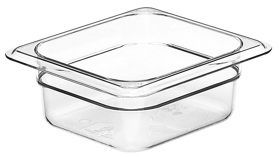 Polükarbonaadist konteiner Camwear GN 1/6, Cambro, GN 1/6, 1L, 162x176x(H)65mm