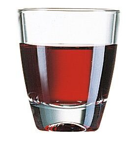 GIN klaas, Arcoroc, 50 ml, 0,05L, 24 tk., ⌀48x(H)57mm