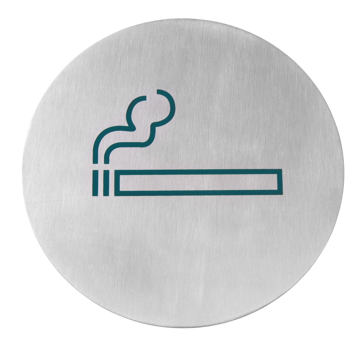 Infosilt uksele, HENDI, suitsetamise koht – suur, ⌀160mm