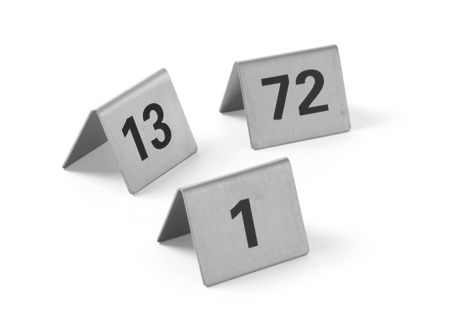 Infosildid - numbrid, HENDI, Numbrid 61–72, 50x35x(H)40mm