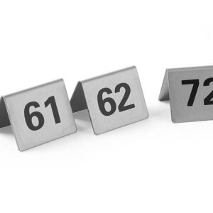 Infosildid - numbrid, HENDI, Numbrid 61–72, 50x35x(H)40mm