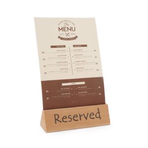 Lauasilt „reserveeritud“, HENDI, reserveeritud, 152x44x(H)44mm