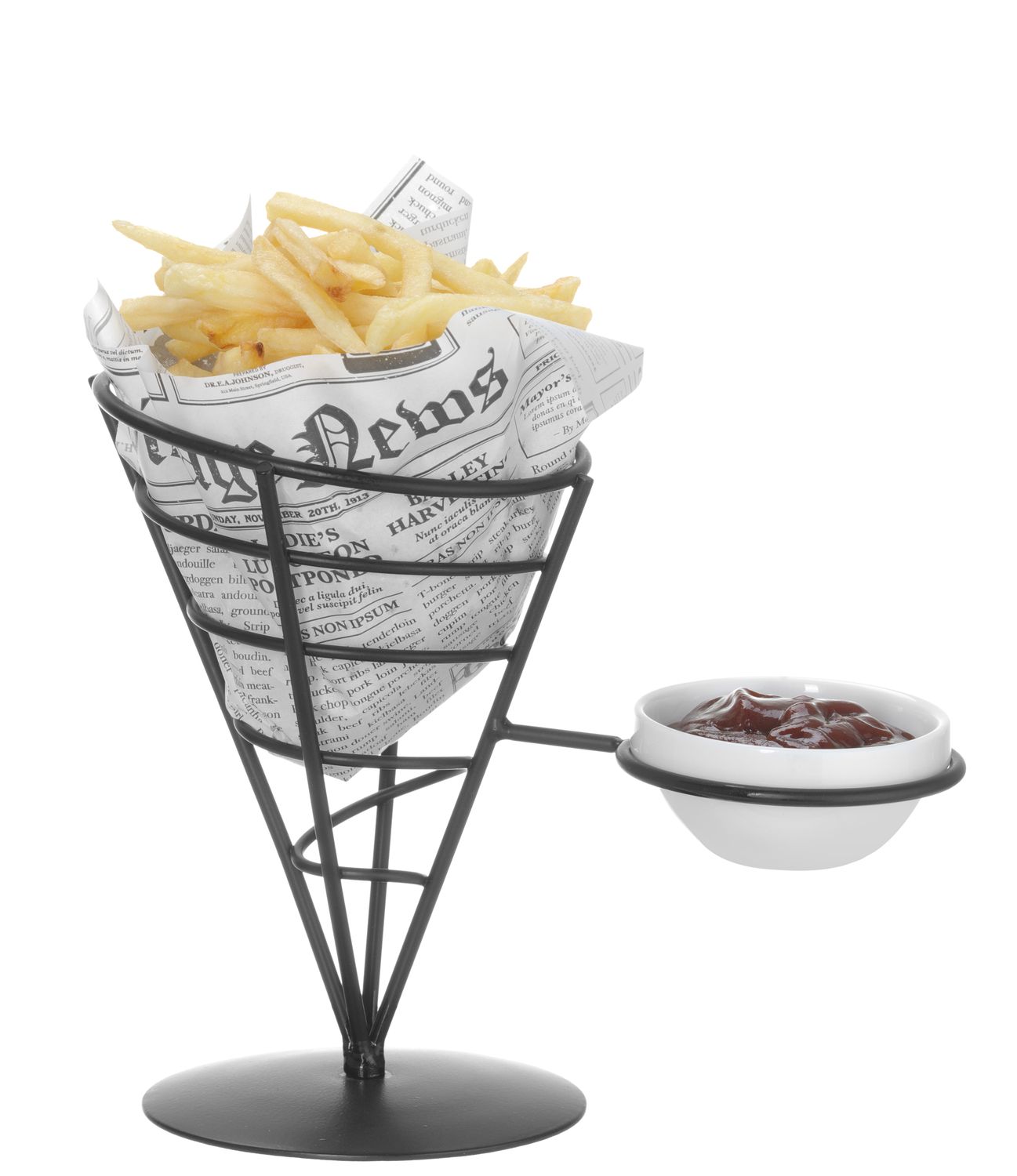 Greaseproof paper, HENDI, Newspaper print, 500 pcs., 200x250mm - Image 5