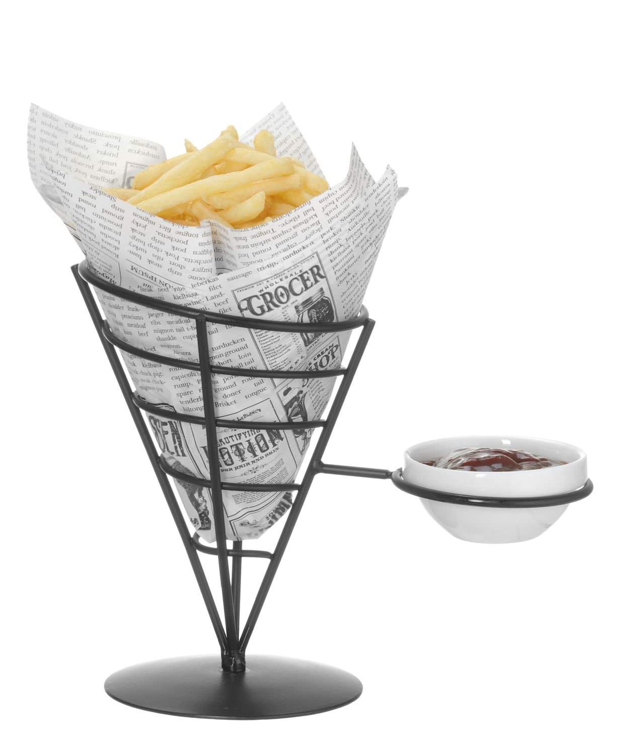 Greaseproof paper, HENDI, Newspaper print, 500 pcs., 200x250mm - Image 6