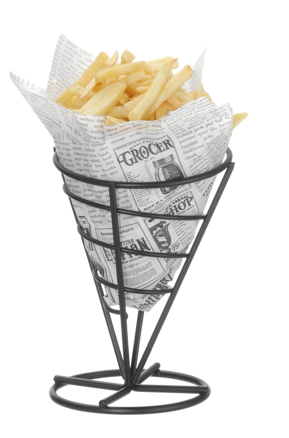 Greaseproof paper, HENDI, Newspaper print, 500 pcs., 200x250mm - Image 7