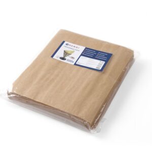 Greaseproof paper, HENDI, Beige, 500 pcs., 200x250mm