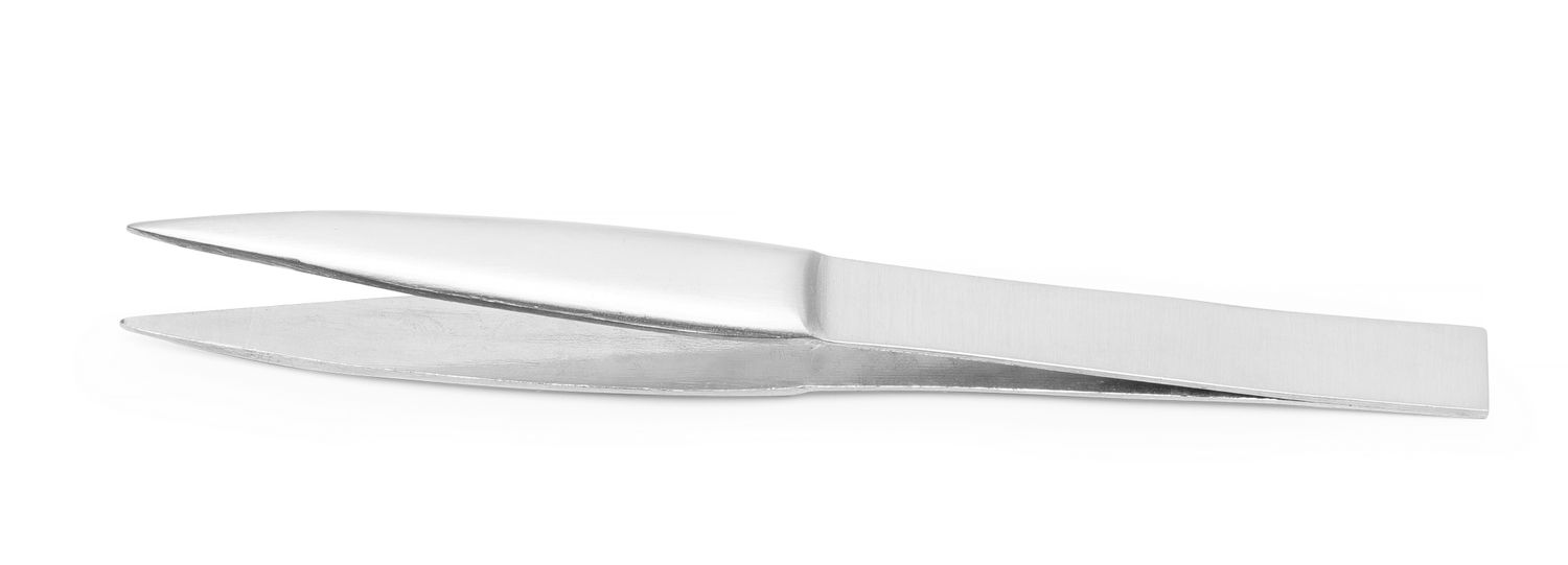 Terava otsaga pintsetid, HENDI, (L)155mm