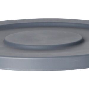 Lid for round waste bin, AmerBox, fits 691038, Light grey, ⌀570x(H)35mm