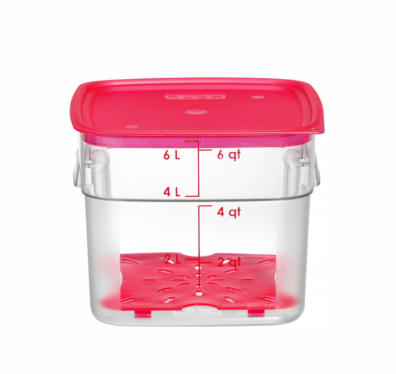 Toidukonteiner CamSquares Fresh Pro , Cambro, 5,7L, 229x229x(H)180mm