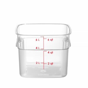 Toidukonteiner CamSquares Fresh Pro , Cambro, 5,7L, 229x229x(H)180mm
