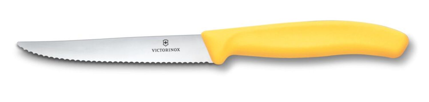 Steigi- ja pitsanuga, Victorinox, Kollane, (L)222mm