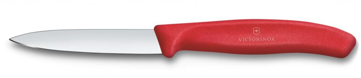 Köögiviljanuga, sileda teraga, Victorinox, Punane, (L)190mm