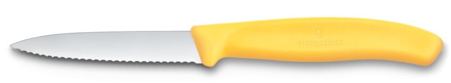Juurviljanuga hambulise teraga, Victorinox, Kollane, (L)190mm