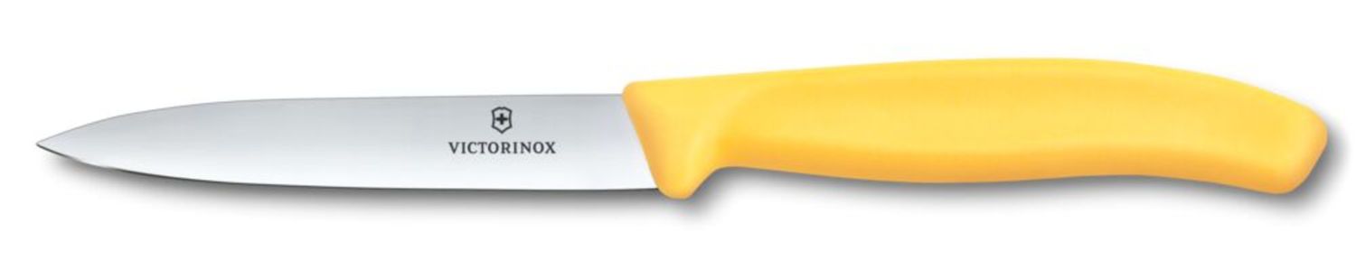 Köögiviljanuga, sileda teraga, Victorinox, Kollane, (L)212mm