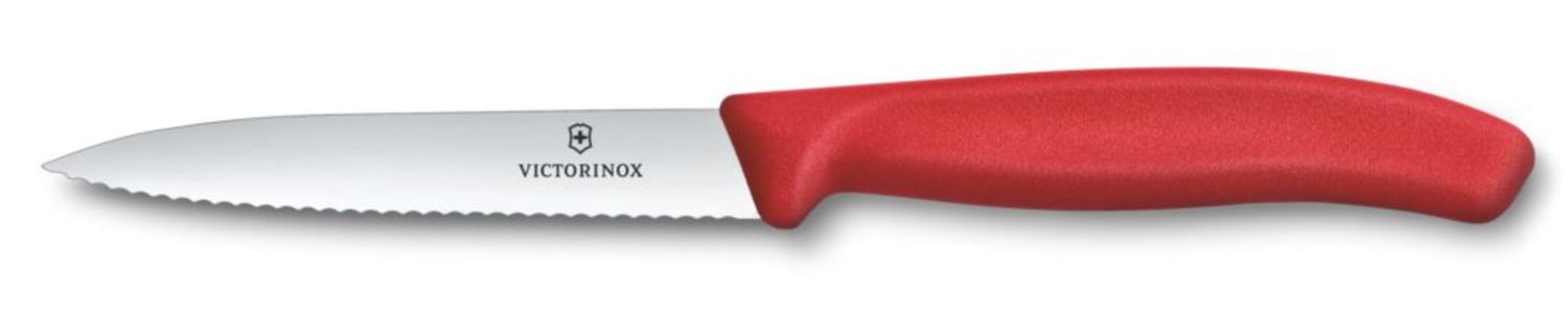 Juurviljanuga hambulise teraga, Victorinox, Punane, (L)212mm