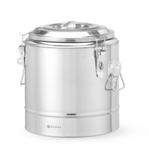 Isoleeritud kaasaskantav konteiner, HENDI, Kitchen Line, 11L, Hõbedane, ⌀300x(H)345mm